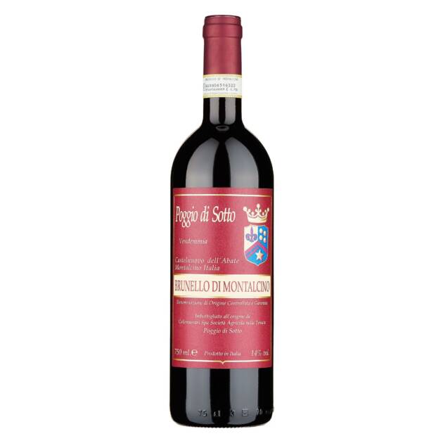 Brunello di Montalcino DOCG 2016 - Poggio di Sotto